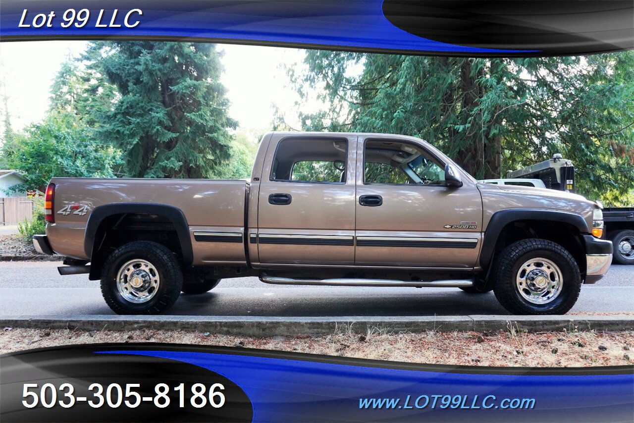 2002 Chevrolet Silverado 2500 HD 4X4 LT 6.6L Duramax Heated Leather Seats Short  Bed Tow Pkg Premium Wheels Newer Tires NEW HIGH PRESURE PUMP - Photo 8 - Milwaukie, OR 97267