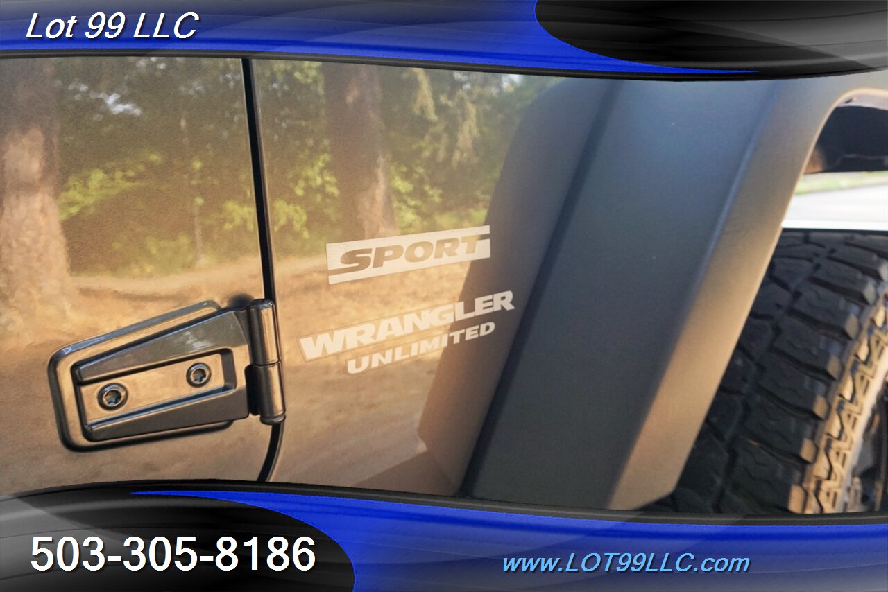 2017 Jeep Wrangler Unlimited Sport 4x4 V6 73k 3.6L 6 Speed Manual Lifted   - Photo 33 - Milwaukie, OR 97267