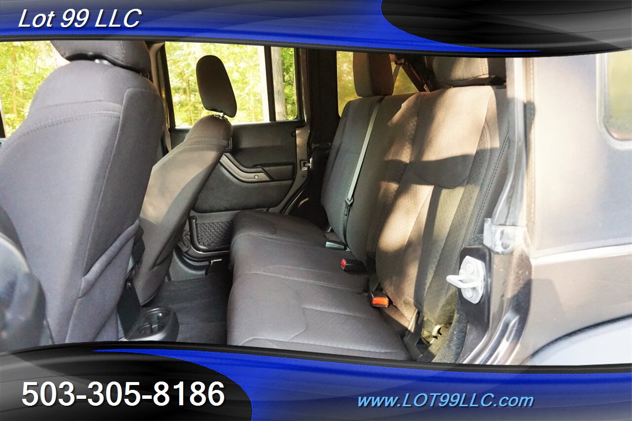 2017 Jeep Wrangler Unlimited Sport 4x4 V6 73k 3.6L 6 Speed Manual Lifted   - Photo 14 - Milwaukie, OR 97267