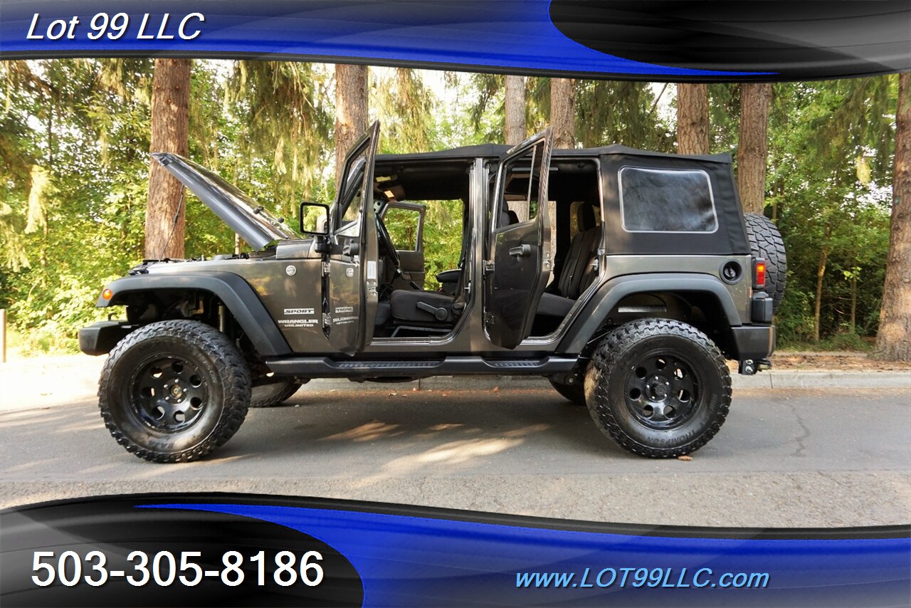 2017 Jeep Wrangler Unlimited Sport 4x4 V6 73k 3.6L 6 Speed Manual Lifted   - Photo 26 - Milwaukie, OR 97267