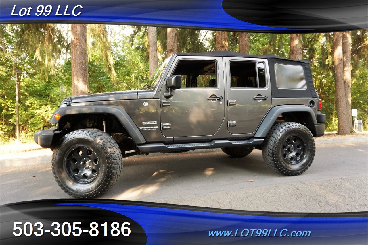 2017 Jeep Wrangler Unlimited Sport 4x4 V6 73k 3.6L 6 Speed Manual Lifted   - Photo 5 - Milwaukie, OR 97267