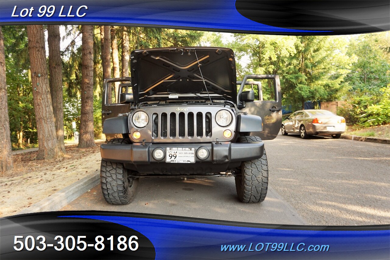 2017 Jeep Wrangler Unlimited Sport 4x4 V6 73k 3.6L 6 Speed Manual Lifted   - Photo 27 - Milwaukie, OR 97267