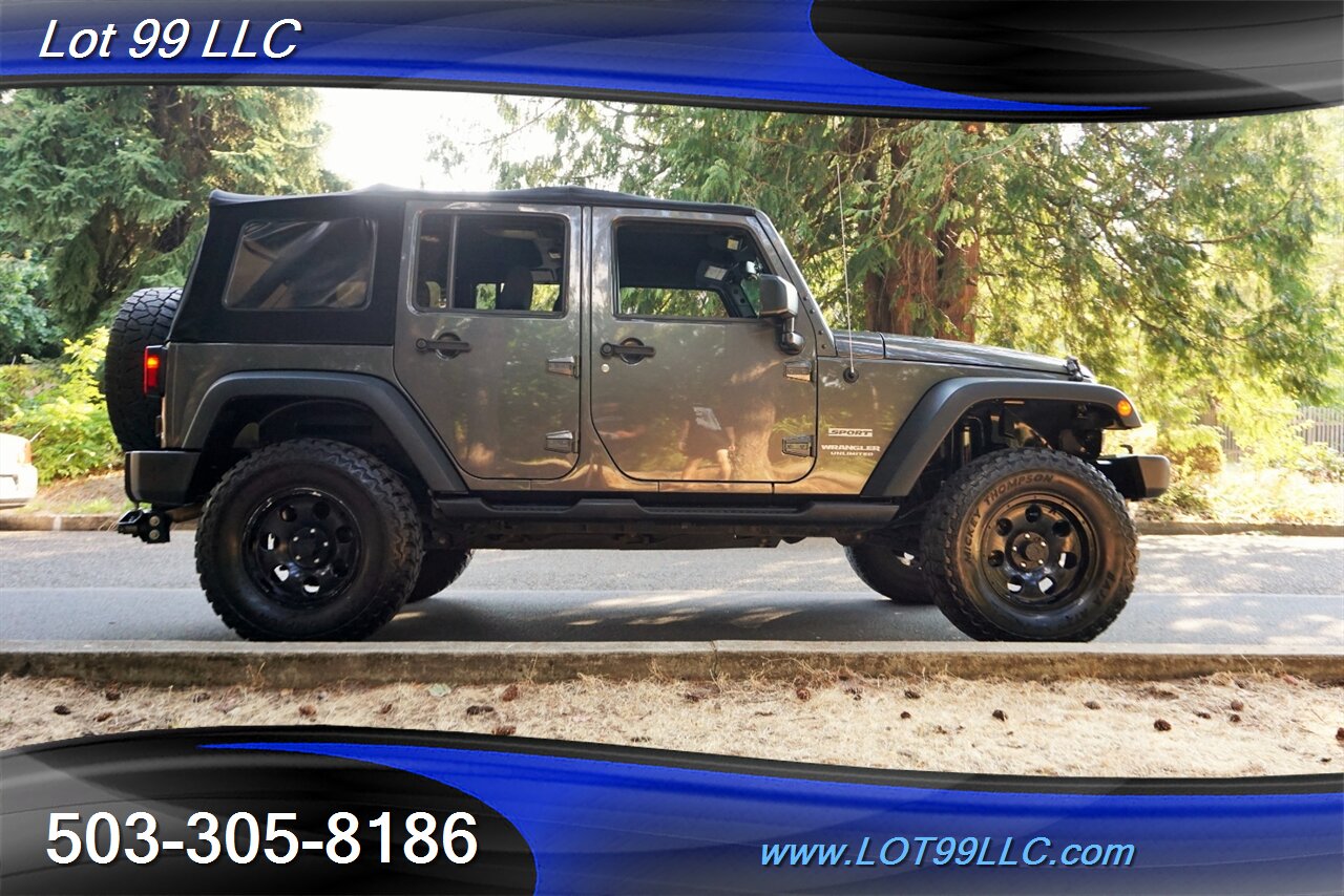 2017 Jeep Wrangler Unlimited Sport 4x4 V6 73k 3.6L 6 Speed Manual Lifted   - Photo 8 - Milwaukie, OR 97267