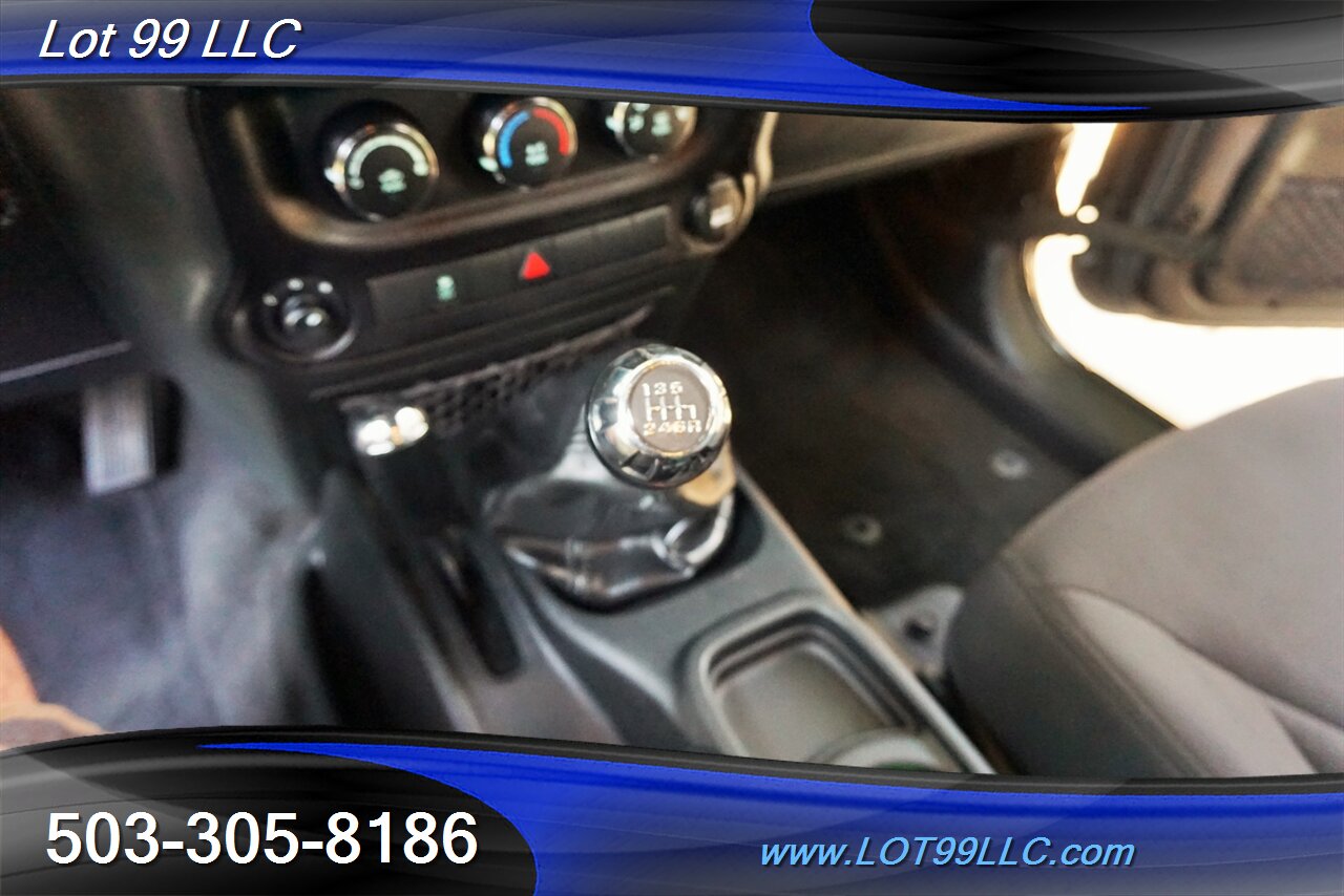 2017 Jeep Wrangler Unlimited Sport 4x4 V6 73k 3.6L 6 Speed Manual Lifted   - Photo 23 - Milwaukie, OR 97267