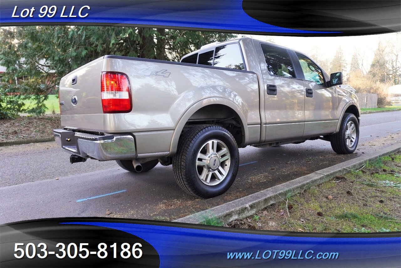 2005 Ford F-150 Lariat 4x4 Crew Cab V8 5.4L Leather Moon 1 OWNER   - Photo 9 - Milwaukie, OR 97267