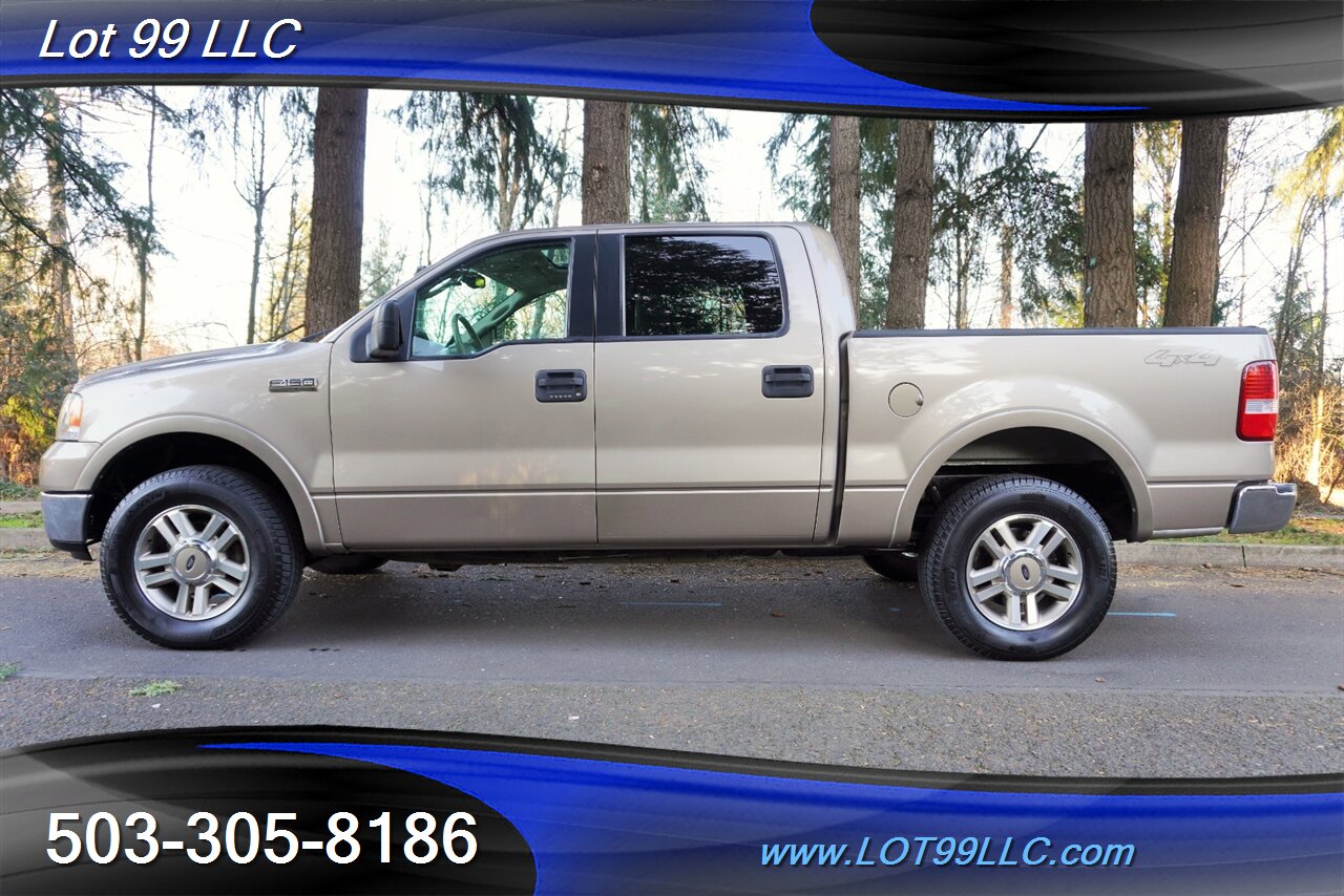 2005 Ford F-150 Lariat 4x4 Crew Cab V8 5.4L Leather Moon 1 OWNER   - Photo 1 - Milwaukie, OR 97267