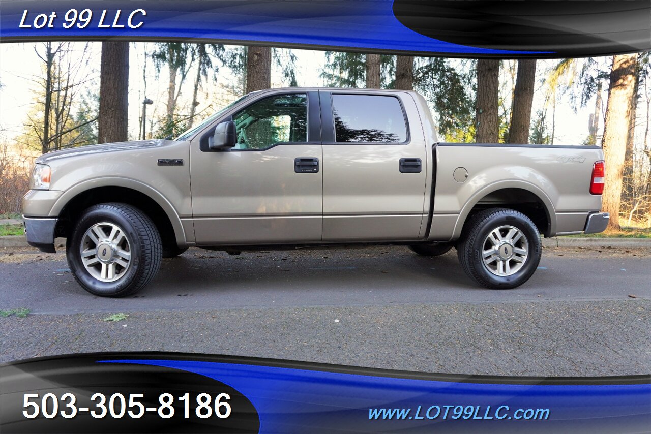 2005 Ford F-150 Lariat 4x4 Crew Cab V8 5.4L Leather Moon 1 OWNER   - Photo 5 - Milwaukie, OR 97267