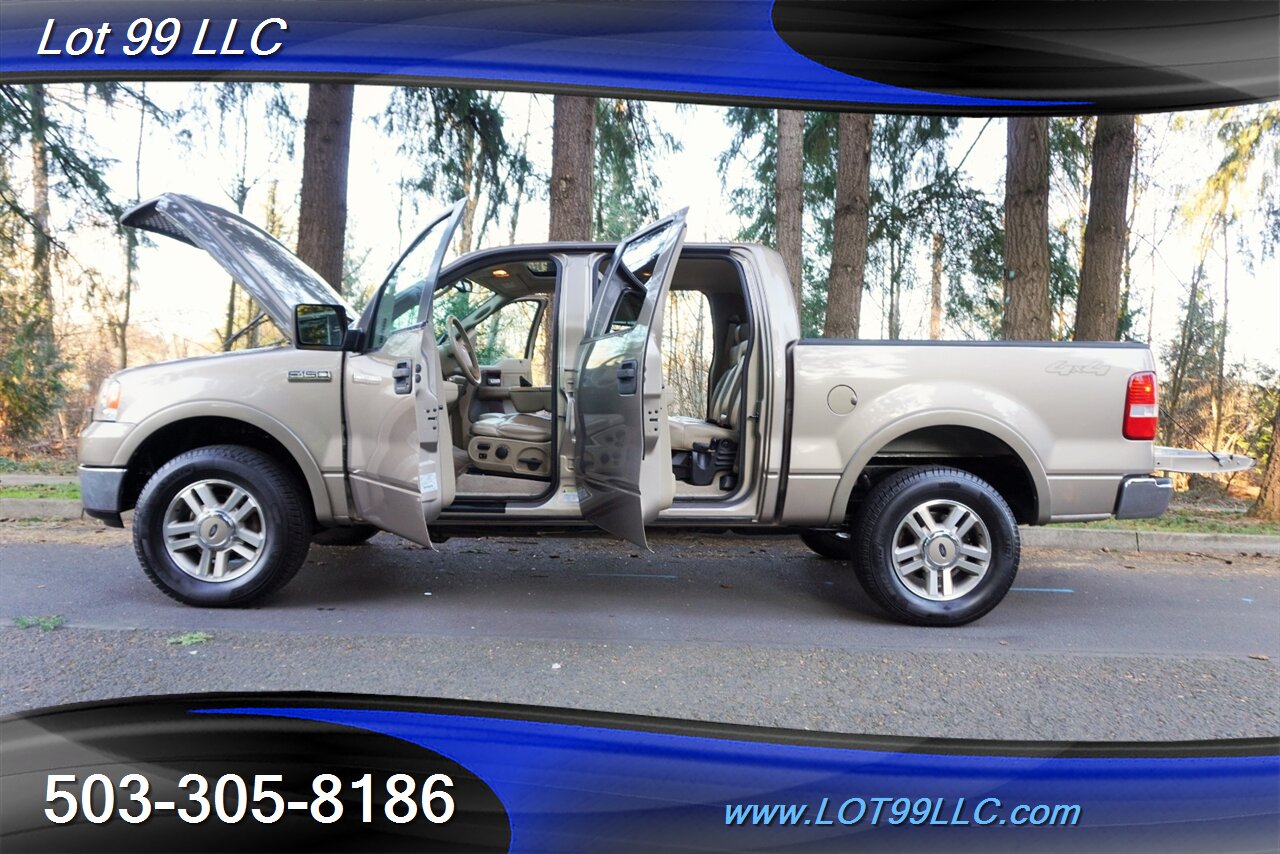 2005 Ford F-150 Lariat 4x4 Crew Cab V8 5.4L Leather Moon 1 OWNER   - Photo 26 - Milwaukie, OR 97267
