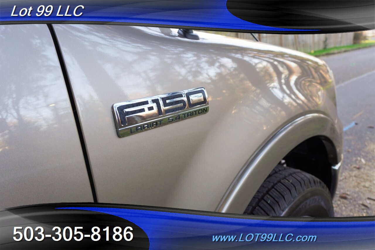 2005 Ford F-150 Lariat 4x4 Crew Cab V8 5.4L Leather Moon 1 OWNER   - Photo 36 - Milwaukie, OR 97267