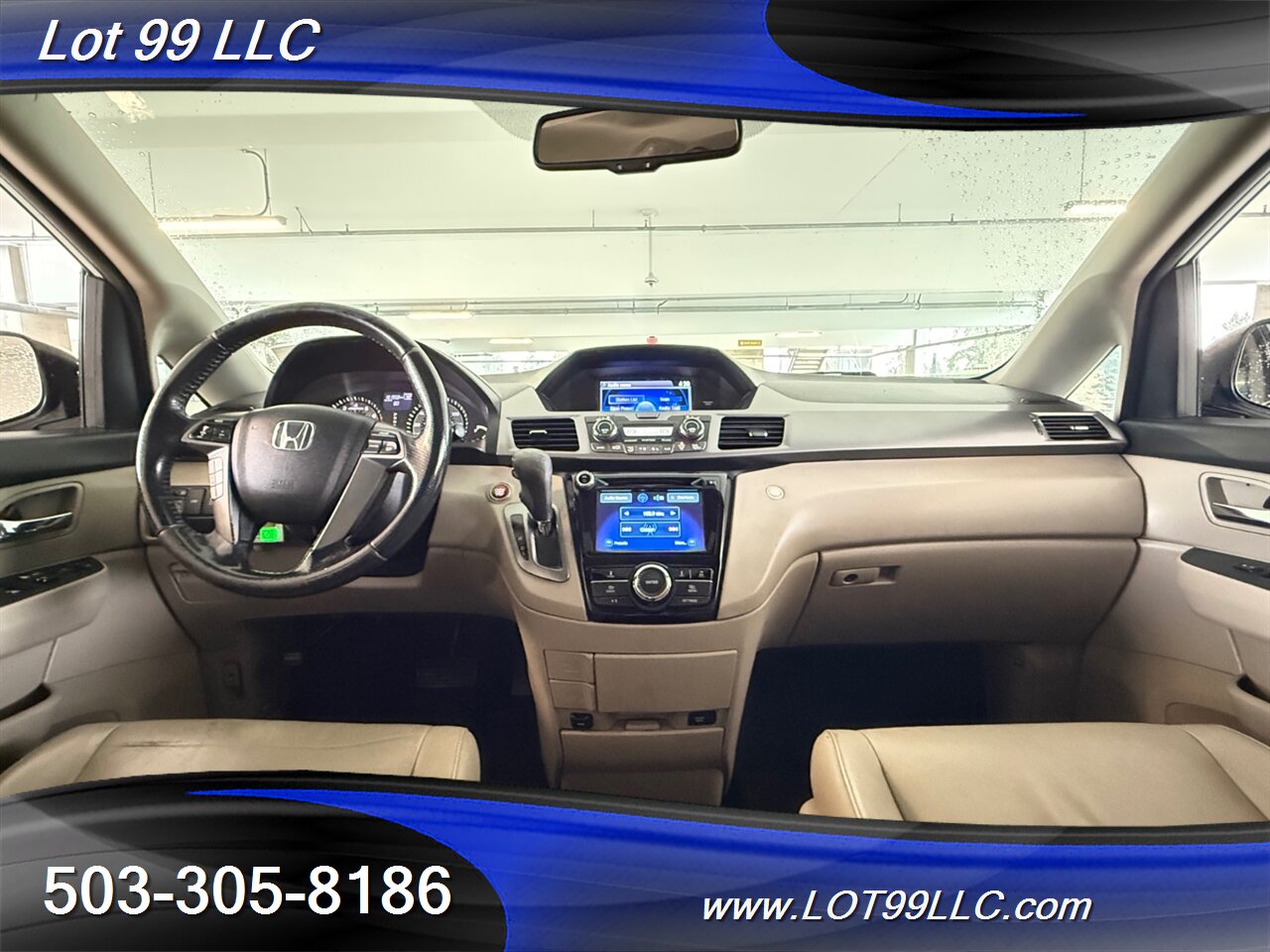 2014 Honda Odyssey EX-L * WHEELCHAIR VAN * Leather Power Ramp Kneeling Dual Power Sliding Doors Power Hatch BackUp Camera - Photo 17 - Milwaukie, OR 97267