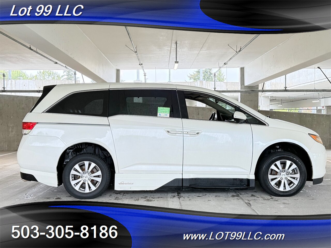 2014 Honda Odyssey EX-L * WHEELCHAIR VAN * Leather Power Ramp Kneeling Dual Power Sliding Doors Power Hatch BackUp Camera - Photo 12 - Milwaukie, OR 97267