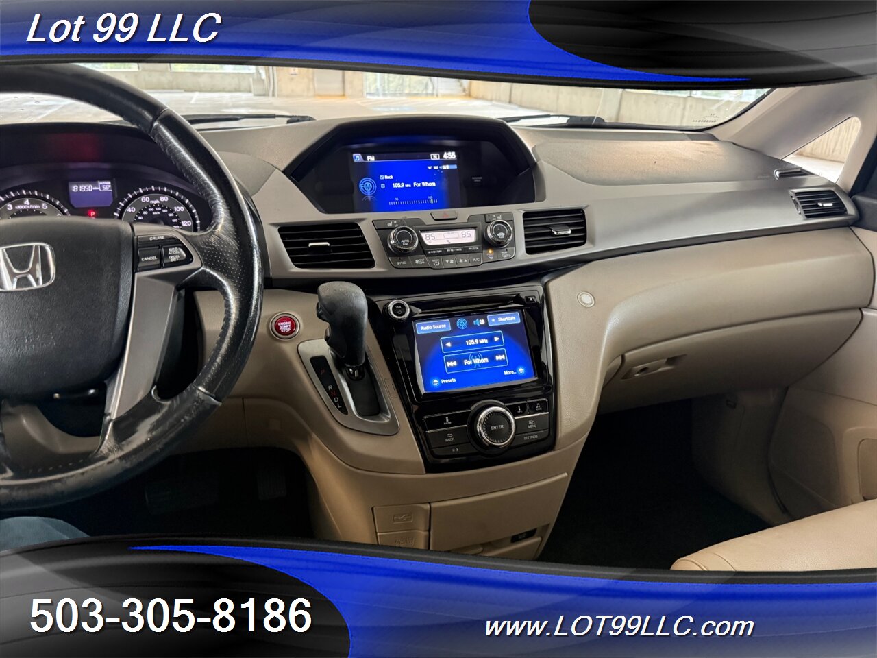 2014 Honda Odyssey EX-L * WHEELCHAIR VAN * Leather Power Ramp Kneeling Dual Power Sliding Doors Power Hatch BackUp Camera - Photo 40 - Milwaukie, OR 97267