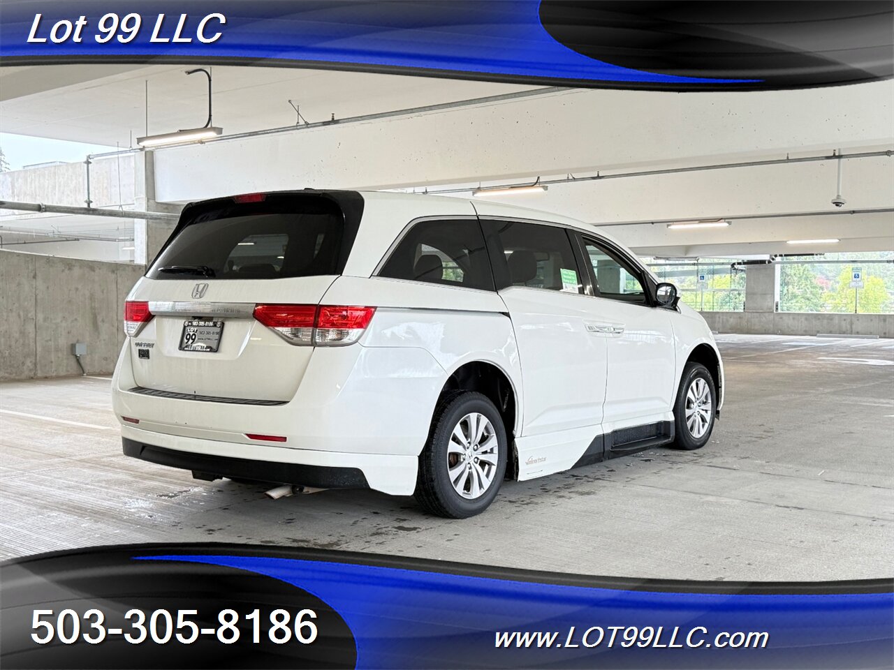 2014 Honda Odyssey EX-L * WHEELCHAIR VAN * Leather Power Ramp Kneeling Dual Power Sliding Doors Power Hatch BackUp Camera - Photo 13 - Milwaukie, OR 97267