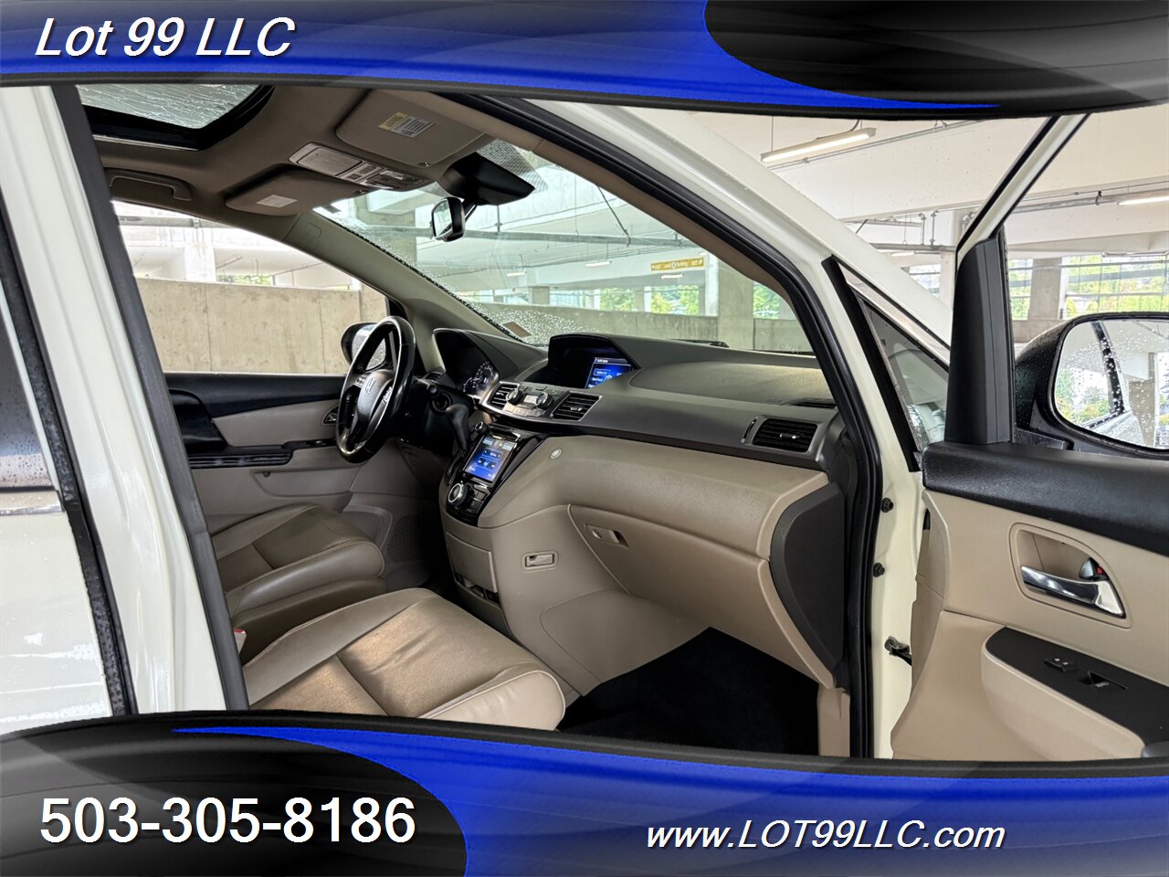 2014 Honda Odyssey EX-L * WHEELCHAIR VAN * Leather Power Ramp Kneeling Dual Power Sliding Doors Power Hatch BackUp Camera - Photo 41 - Milwaukie, OR 97267