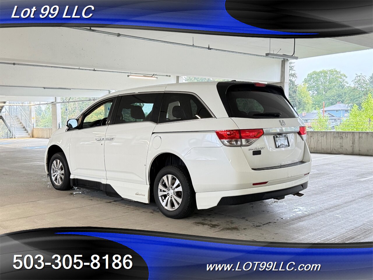 2014 Honda Odyssey EX-L * WHEELCHAIR VAN * Leather Power Ramp Kneeling Dual Power Sliding Doors Power Hatch BackUp Camera - Photo 15 - Milwaukie, OR 97267