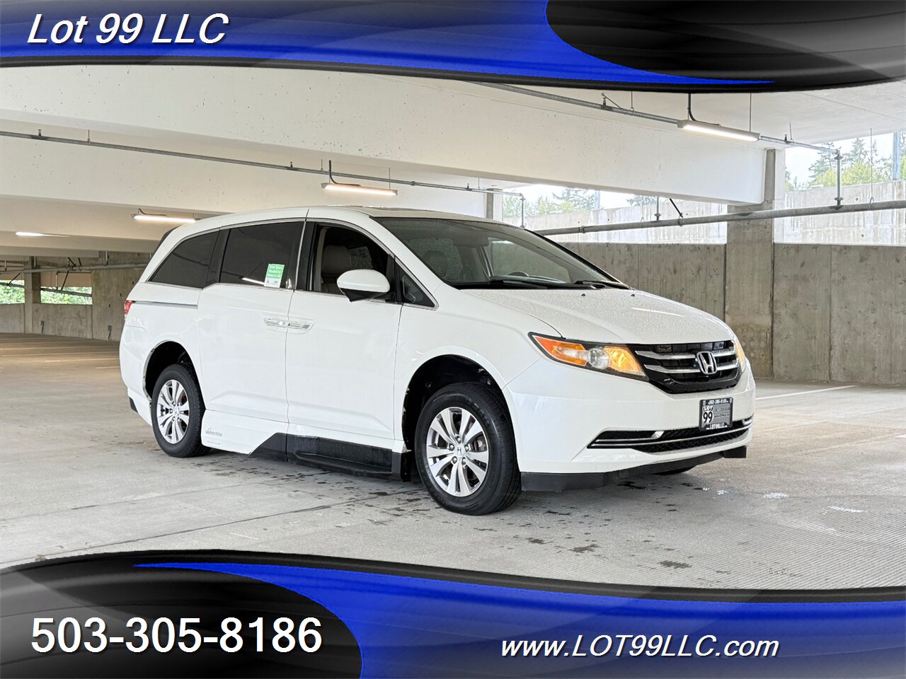 2014 Honda Odyssey EX-L * WHEELCHAIR VAN * Leather Power Ramp Kneeling Dual Power Sliding Doors Power Hatch BackUp Camera - Photo 11 - Milwaukie, OR 97267