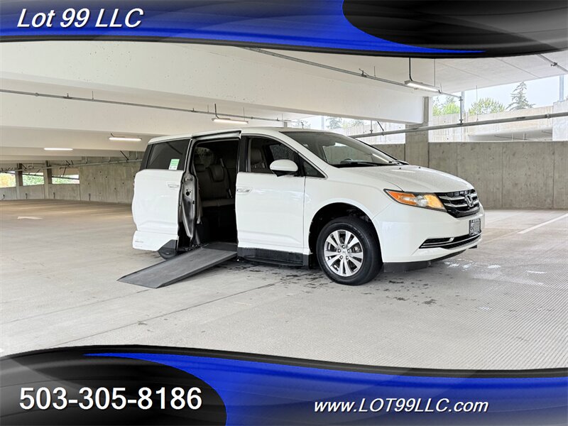 2014 Honda Odyssey EX-L * WHEELCHAIR VAN * Leather Power Ramp  Kneeling Dual Power Sliding Doors Power Hatch BackUp Camera