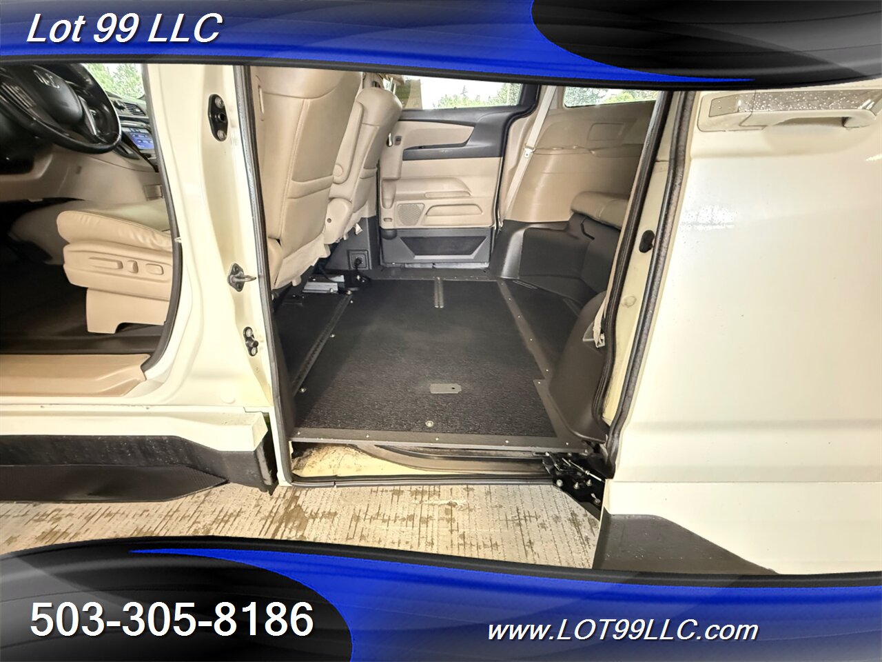 2014 Honda Odyssey EX-L * WHEELCHAIR VAN * Leather Power Ramp Kneeling Dual Power Sliding Doors Power Hatch BackUp Camera - Photo 45 - Milwaukie, OR 97267