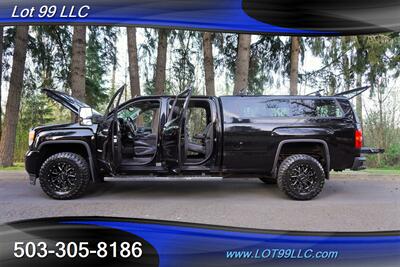 2016 GMC Sierra 3500 Denali 4X4 6.6L DURAMAX Diesel Heated AC Leather Moon Roof GPS Matching Color Canopy Black Wheels TOYO MT Tires - Photo 30 - Milwaukie, OR 97267