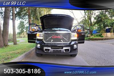 2016 GMC Sierra 3500 Denali 4X4 6.6L DURAMAX Diesel Heated AC Leather Moon Roof GPS Matching Color Canopy Black Wheels TOYO MT Tires - Photo 31 - Milwaukie, OR 97267