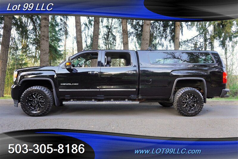 Onyx Black 2016 GMC Sierra 3500HD Denali Crew Cab LB DRW 4WD Pickup Truck Four-Wheel Drive Automatic