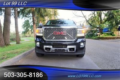 2016 GMC Sierra 3500 Denali 4X4 6.6L DURAMAX Diesel Heated AC Leather Moon Roof GPS Matching Color Canopy Black Wheels TOYO MT Tires - Photo 6 - Milwaukie, OR 97267