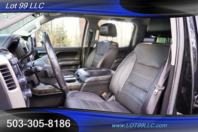 2016 GMC Sierra 3500 Denali 4X4 6.6L DURAMAX Diesel Heated AC Leather Moon Roof GPS Matching Color Canopy Black Wheels TOYO MT Tires - Photo 14 - Milwaukie, OR 97267