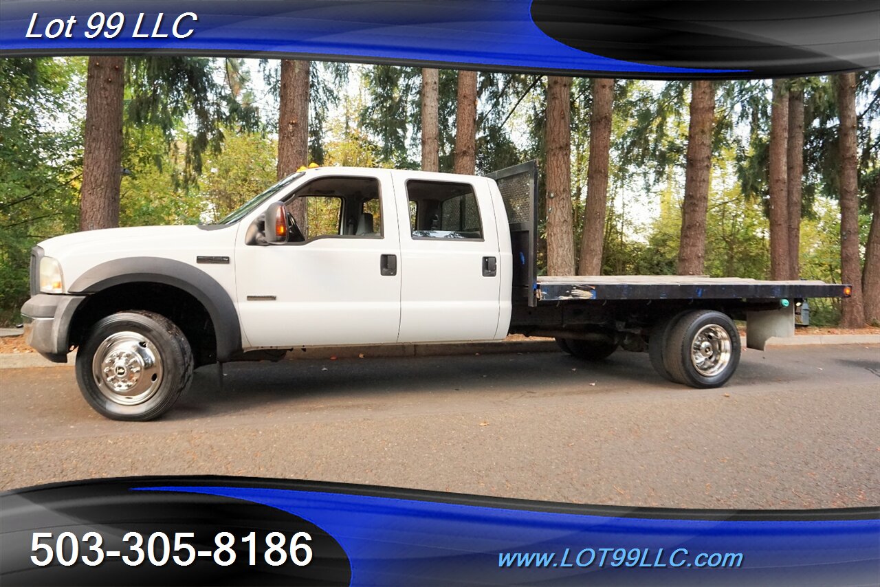 2006 FORD F-450 Crew Cab POWER STROKES NEW INJECTORS FLAT BED   - Photo 5 - Milwaukie, OR 97267