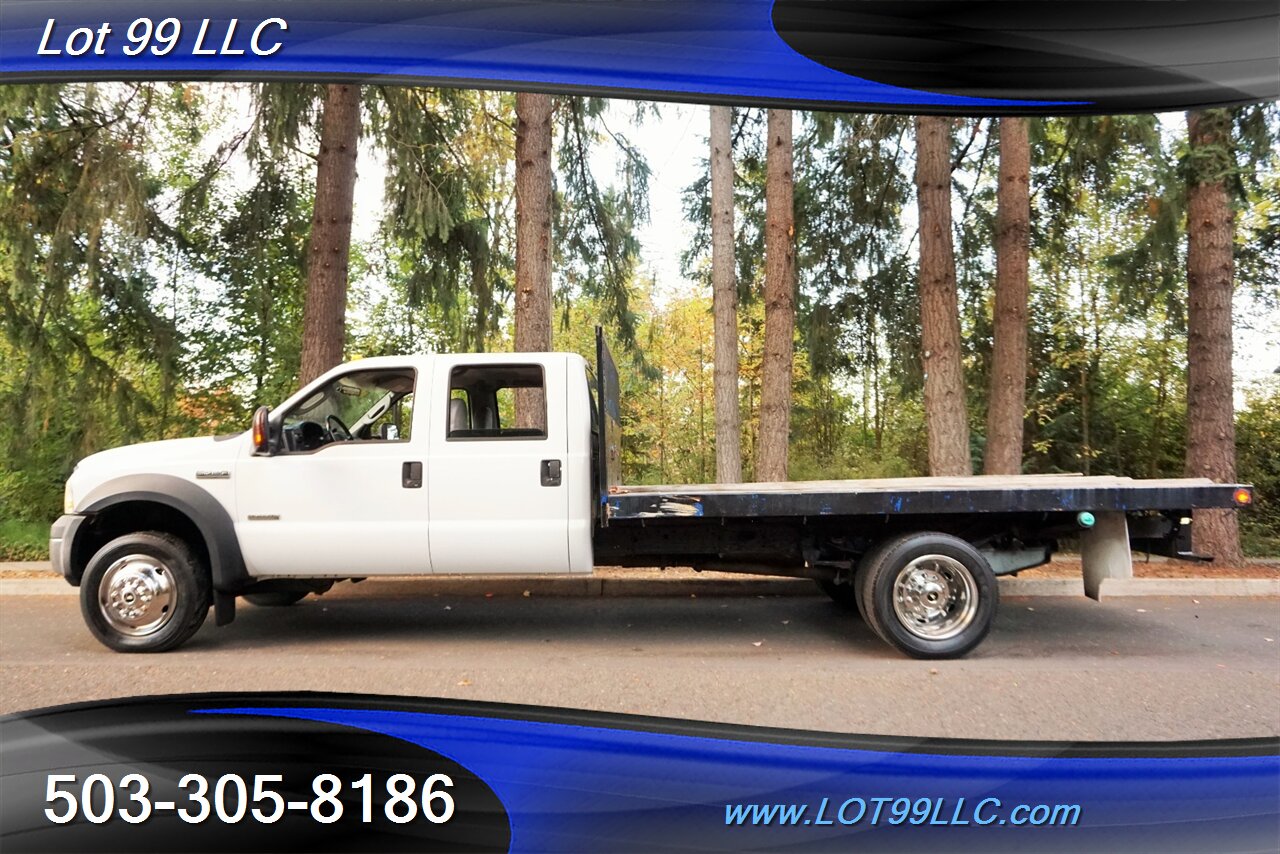 2006 FORD F-450 Crew Cab POWER STROKES NEW INJECTORS FLAT BED   - Photo 1 - Milwaukie, OR 97267