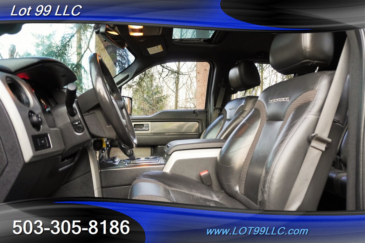 2013 Ford F-150 SVT Raptor 4x4 V8 6.2L Heated AC Leather GPS Lifted 20 Wheels NEW TIRES - Photo 14 - Milwaukie, OR 97267