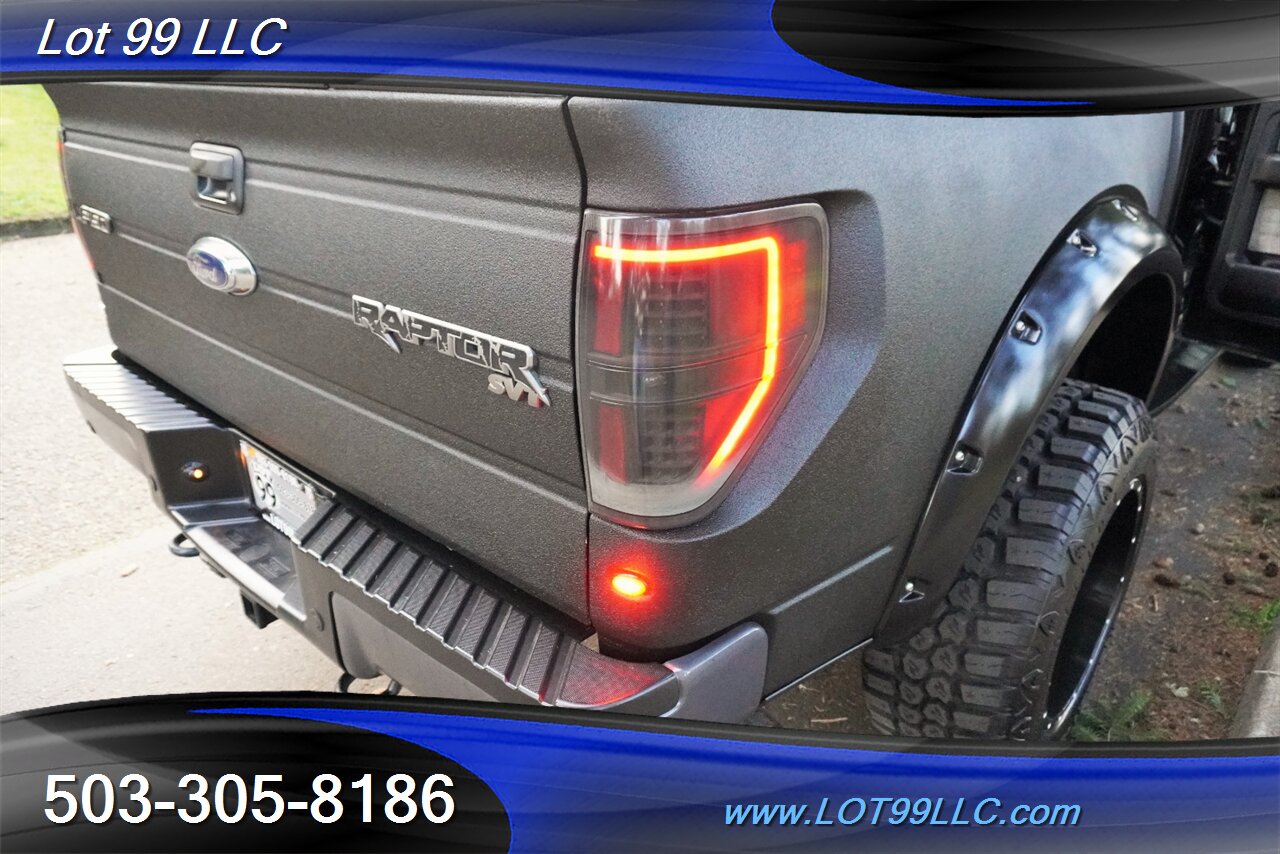 2013 Ford F-150 SVT Raptor 4x4 V8 6.2L Heated AC Leather GPS Lifted 20 Wheels NEW TIRES - Photo 36 - Milwaukie, OR 97267