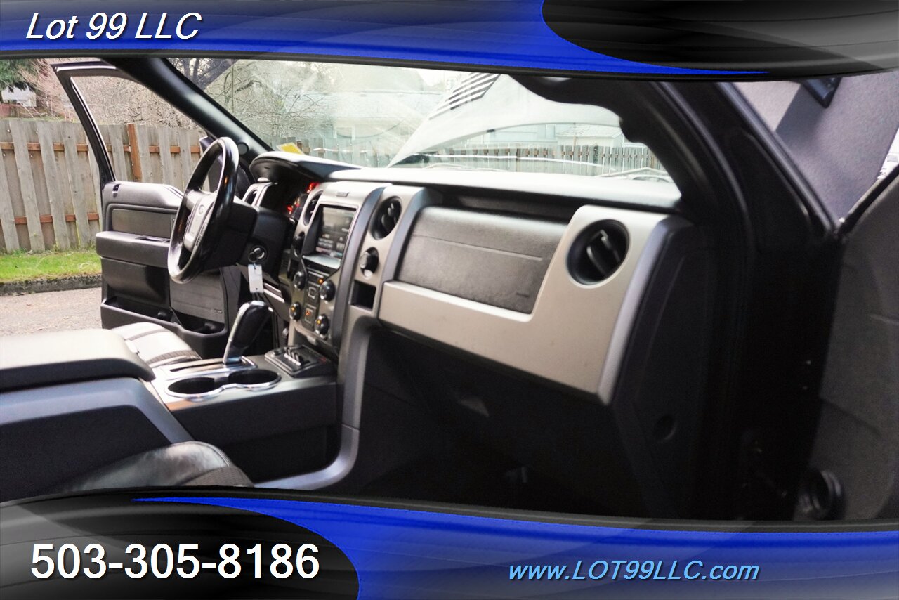 2013 Ford F-150 SVT Raptor 4x4 V8 6.2L Heated AC Leather GPS Lifted 20 Wheels NEW TIRES - Photo 20 - Milwaukie, OR 97267