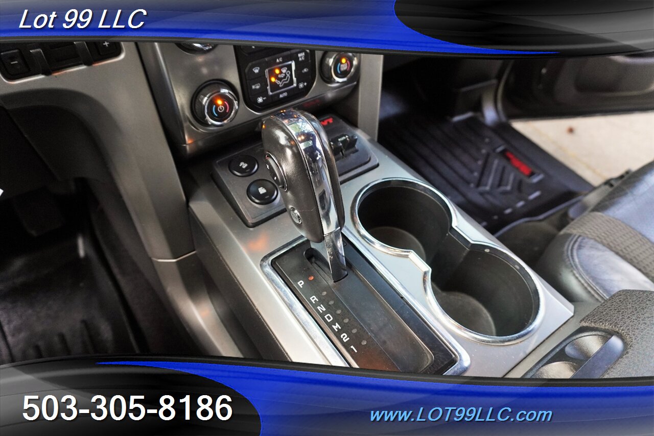 2013 Ford F-150 SVT Raptor 4x4 V8 6.2L Heated AC Leather GPS Lifted 20 Wheels NEW TIRES - Photo 26 - Milwaukie, OR 97267