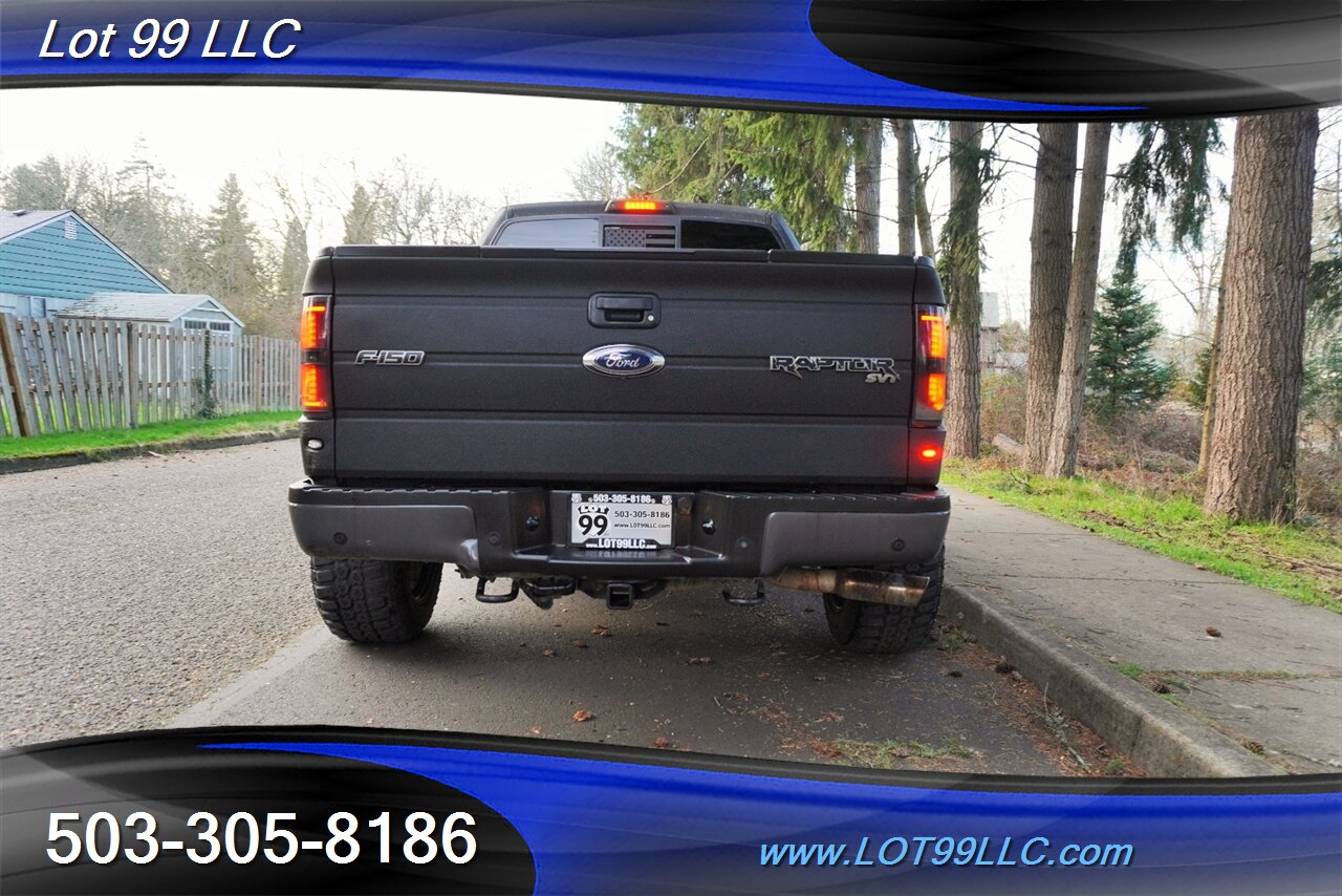 2013 Ford F-150 SVT Raptor 4x4 V8 6.2L Heated AC Leather GPS Lifted 20 Wheels NEW TIRES - Photo 11 - Milwaukie, OR 97267