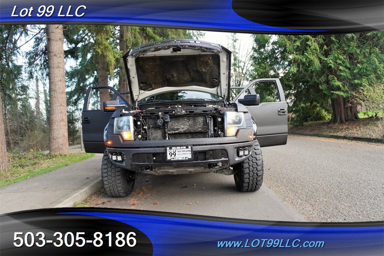2013 Ford F-150 SVT Raptor 4x4 V8 6.2L Heated AC Leather GPS Lifted 20 Wheels NEW TIRES - Photo 30 - Milwaukie, OR 97267
