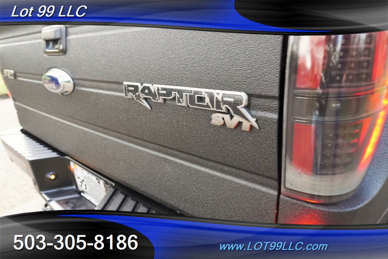2013 Ford F-150 SVT Raptor 4x4 V8 6.2L Heated AC Leather GPS Lifted 20 Wheels NEW TIRES - Photo 35 - Milwaukie, OR 97267