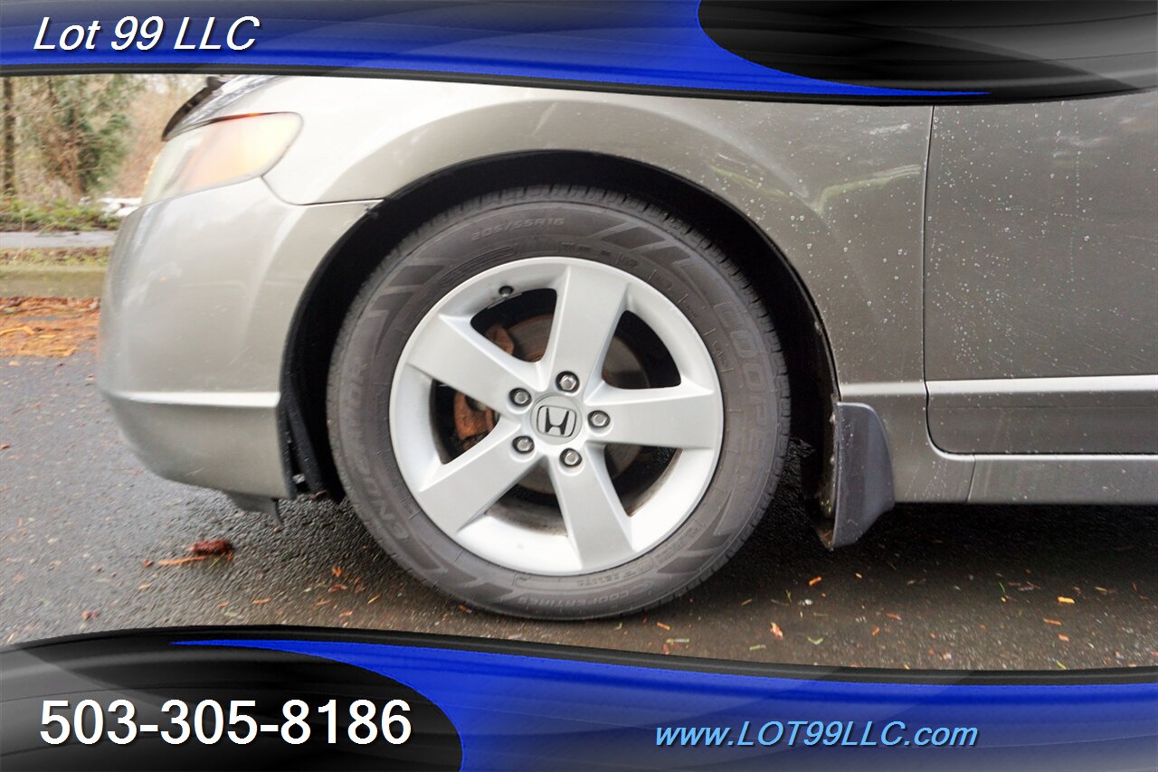 2008 Honda Civic LX Sedan 1.8L 5 SPEED MANUAL NEWER TIRES 34 MPG   - Photo 4 - Milwaukie, OR 97267