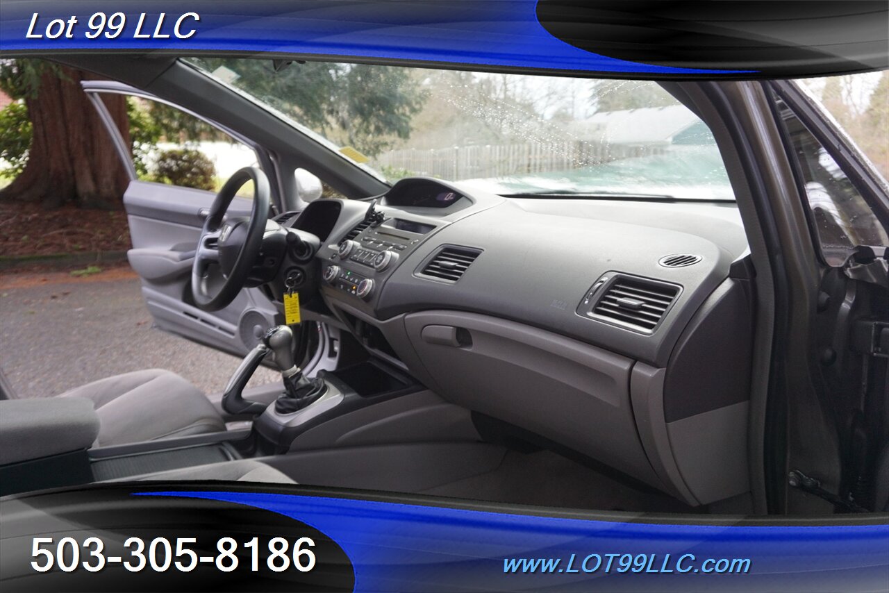 2008 Honda Civic LX Sedan 1.8L 5 SPEED MANUAL NEWER TIRES 34 MPG   - Photo 15 - Milwaukie, OR 97267