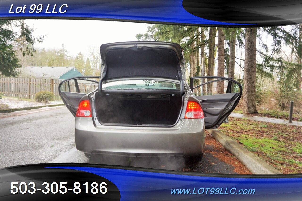 2008 Honda Civic LX Sedan 1.8L 5 SPEED MANUAL NEWER TIRES 34 MPG   - Photo 28 - Milwaukie, OR 97267