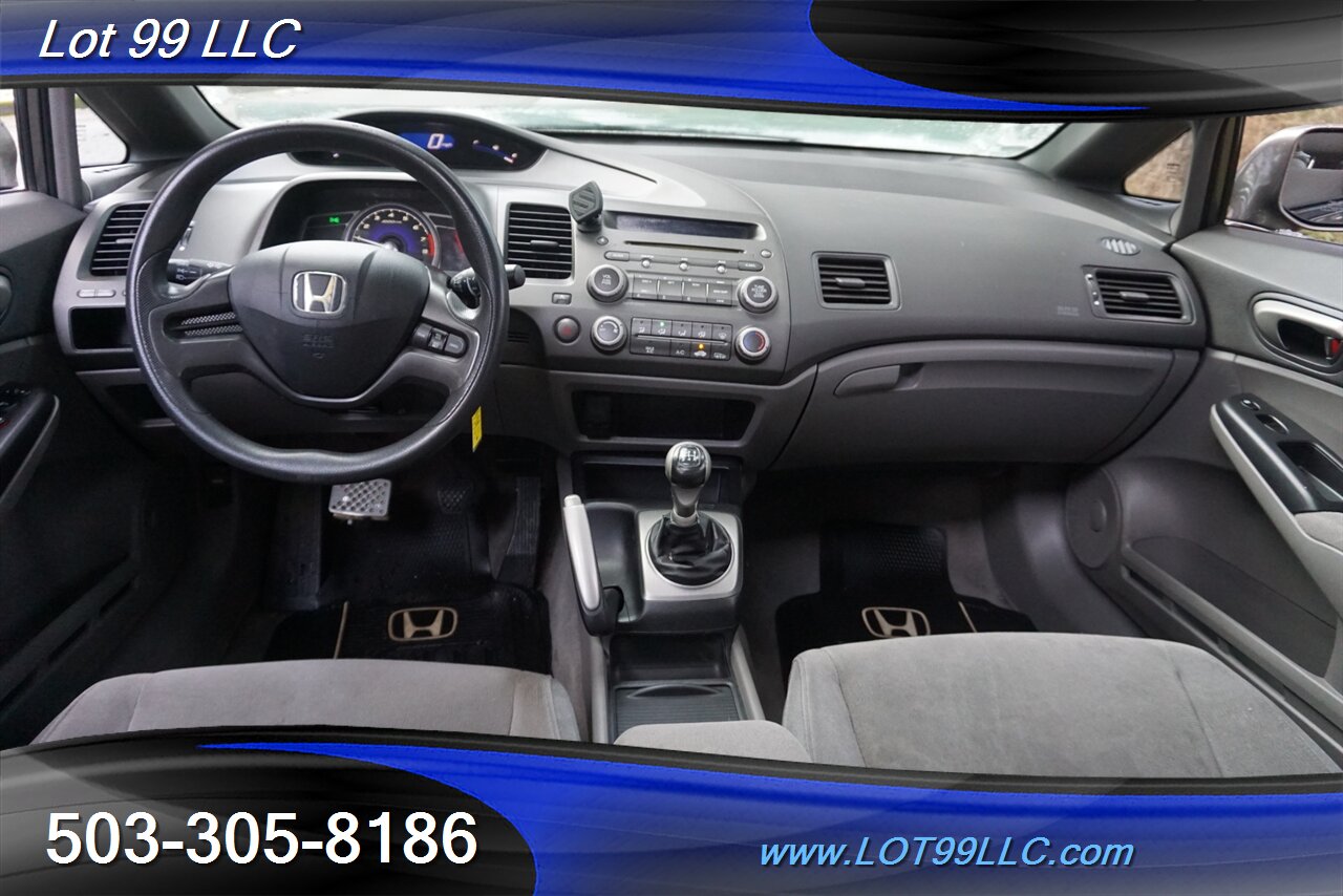 2008 Honda Civic LX Sedan 1.8L 5 SPEED MANUAL NEWER TIRES 34 MPG   - Photo 2 - Milwaukie, OR 97267