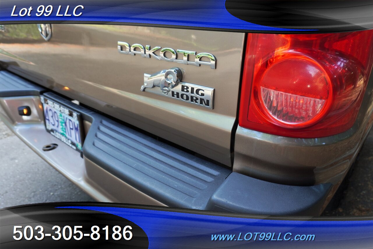 2010 Dodge Dakota Big Horn 4X4 Only 106k Miles V8 4.7L Automatic  4 Doors Short Bed Newer Tires Super Clean - Photo 33 - Milwaukie, OR 97267