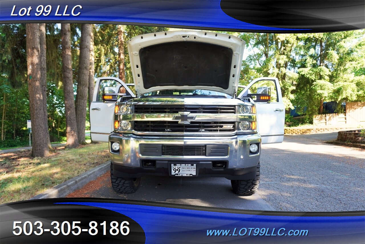2016 Chevrolet Silverado 3500 LTZ 4x4 Crew Cab 6.6L DURAMAX Diesel Heated AC Leather Moon Roof GPS LIFTED 20 FUEL Wheels BRAND NEW TIRES 2 OWNERS - Photo 31 - Milwaukie, OR 97267