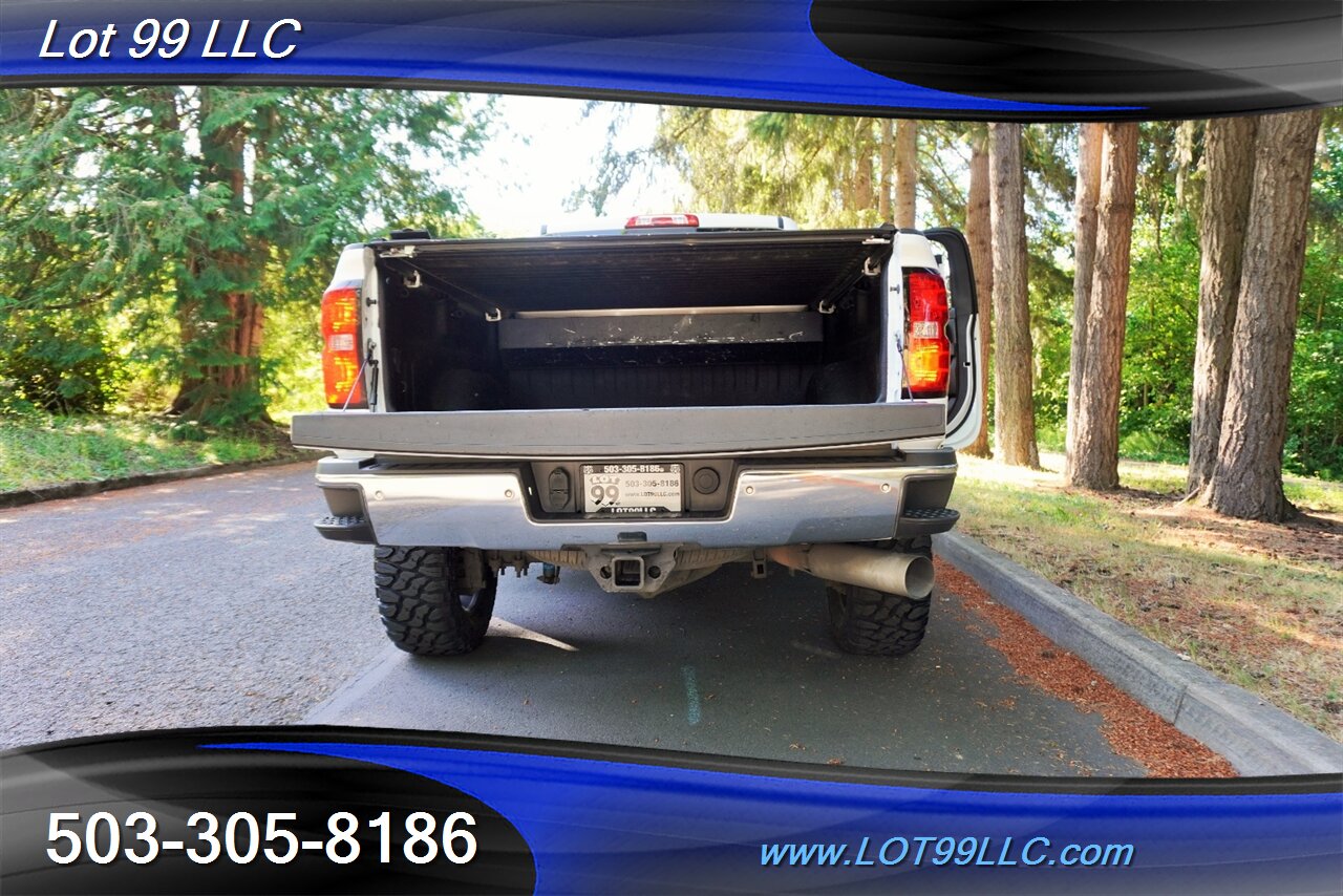 2016 Chevrolet Silverado 3500 LTZ 4x4 Crew Cab 6.6L DURAMAX Diesel Heated AC Leather Moon Roof GPS LIFTED 20 FUEL Wheels BRAND NEW TIRES 2 OWNERS - Photo 33 - Milwaukie, OR 97267