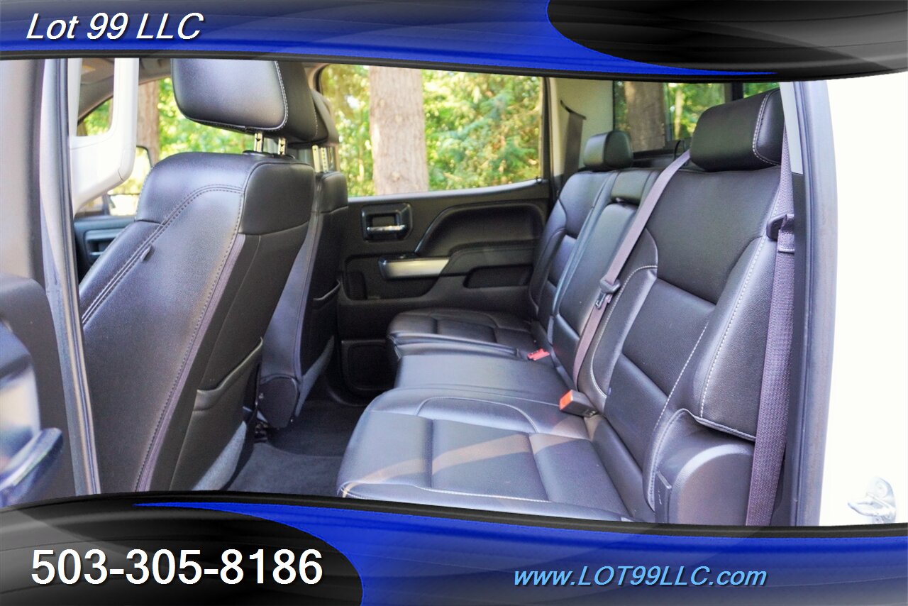 2016 Chevrolet Silverado 3500 LTZ 4x4 Crew Cab 6.6L DURAMAX Diesel Heated AC Leather Moon Roof GPS LIFTED 20 FUEL Wheels BRAND NEW TIRES 2 OWNERS - Photo 15 - Milwaukie, OR 97267