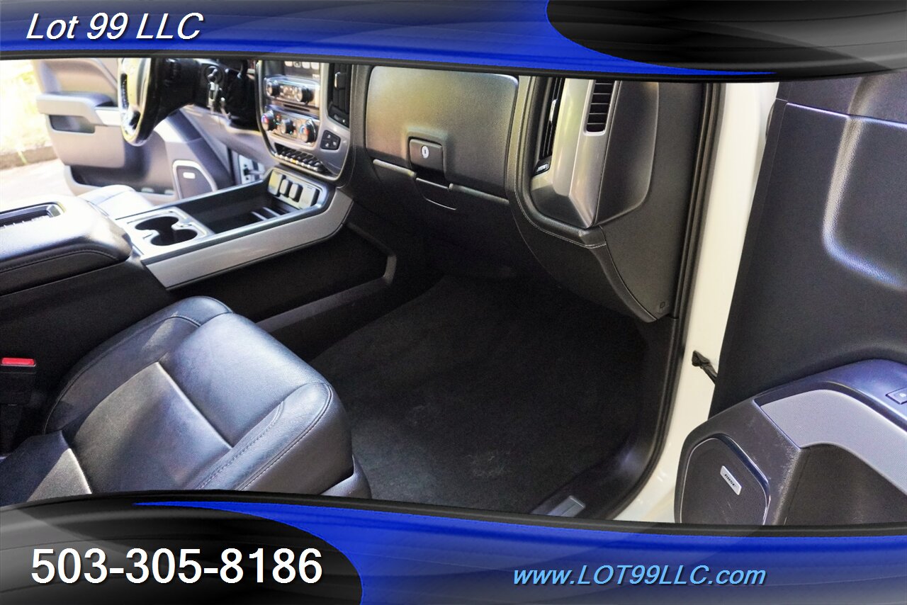 2016 Chevrolet Silverado 3500 LTZ 4x4 Crew Cab 6.6L DURAMAX Diesel Heated AC Leather Moon Roof GPS LIFTED 20 FUEL Wheels BRAND NEW TIRES 2 OWNERS - Photo 38 - Milwaukie, OR 97267