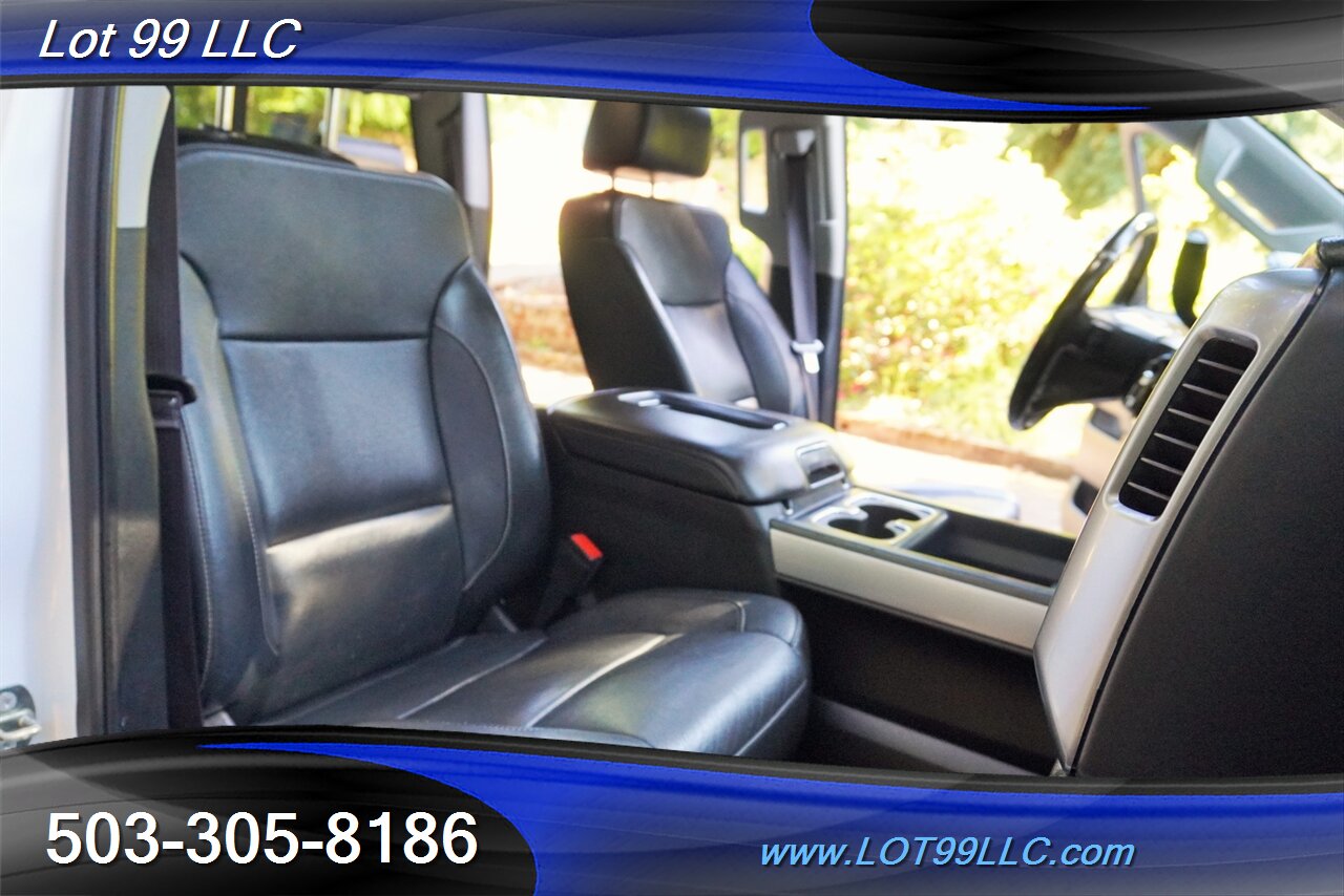 2016 Chevrolet Silverado 3500 LTZ 4x4 Crew Cab 6.6L DURAMAX Diesel Heated AC Leather Moon Roof GPS LIFTED 20 FUEL Wheels BRAND NEW TIRES 2 OWNERS - Photo 19 - Milwaukie, OR 97267