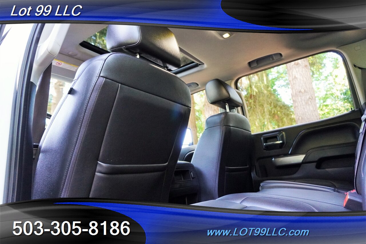 2016 Chevrolet Silverado 3500 LTZ 4x4 Crew Cab 6.6L DURAMAX Diesel Heated AC Leather Moon Roof GPS LIFTED 20 FUEL Wheels BRAND NEW TIRES 2 OWNERS - Photo 12 - Milwaukie, OR 97267