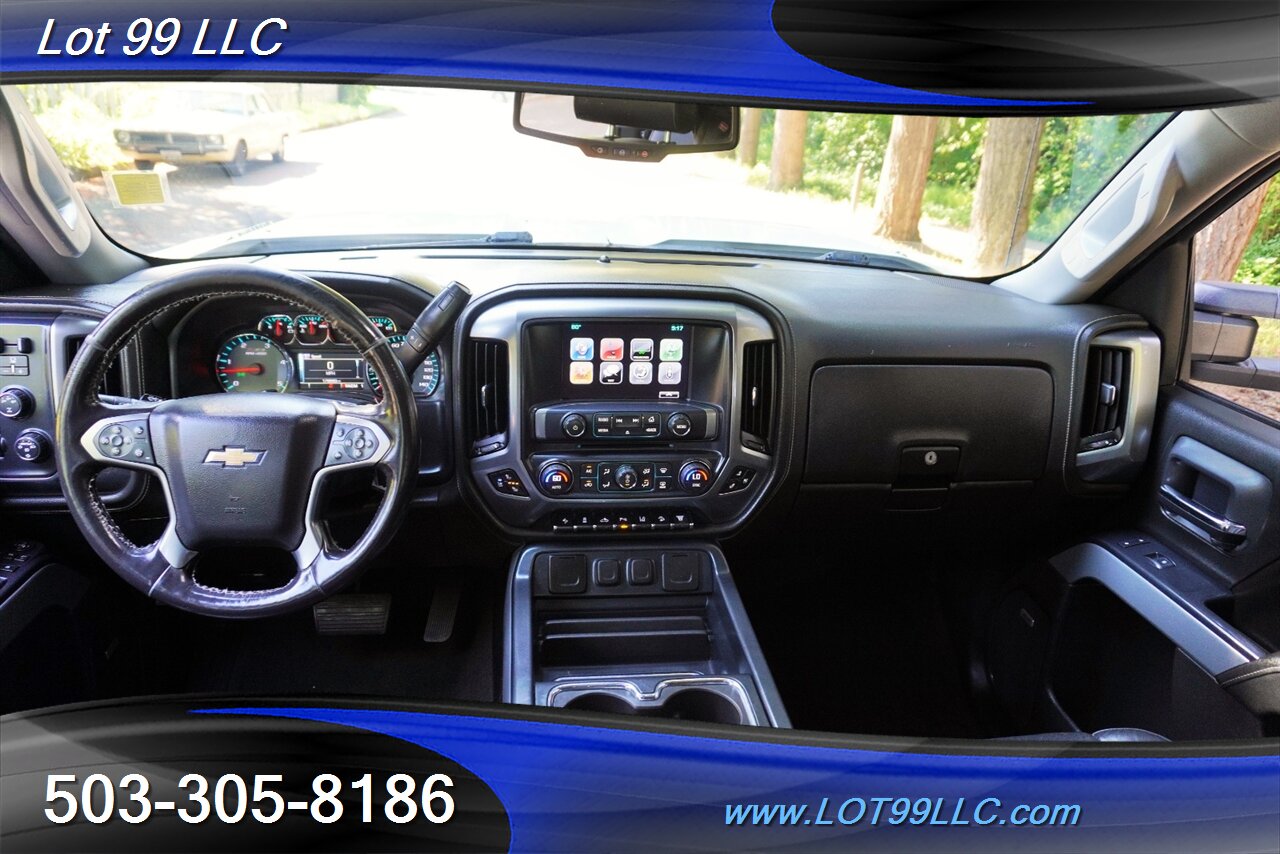 2016 Chevrolet Silverado 3500 LTZ 4x4 Crew Cab 6.6L DURAMAX Diesel Heated AC Leather Moon Roof GPS LIFTED 20 FUEL Wheels BRAND NEW TIRES 2 OWNERS - Photo 2 - Milwaukie, OR 97267