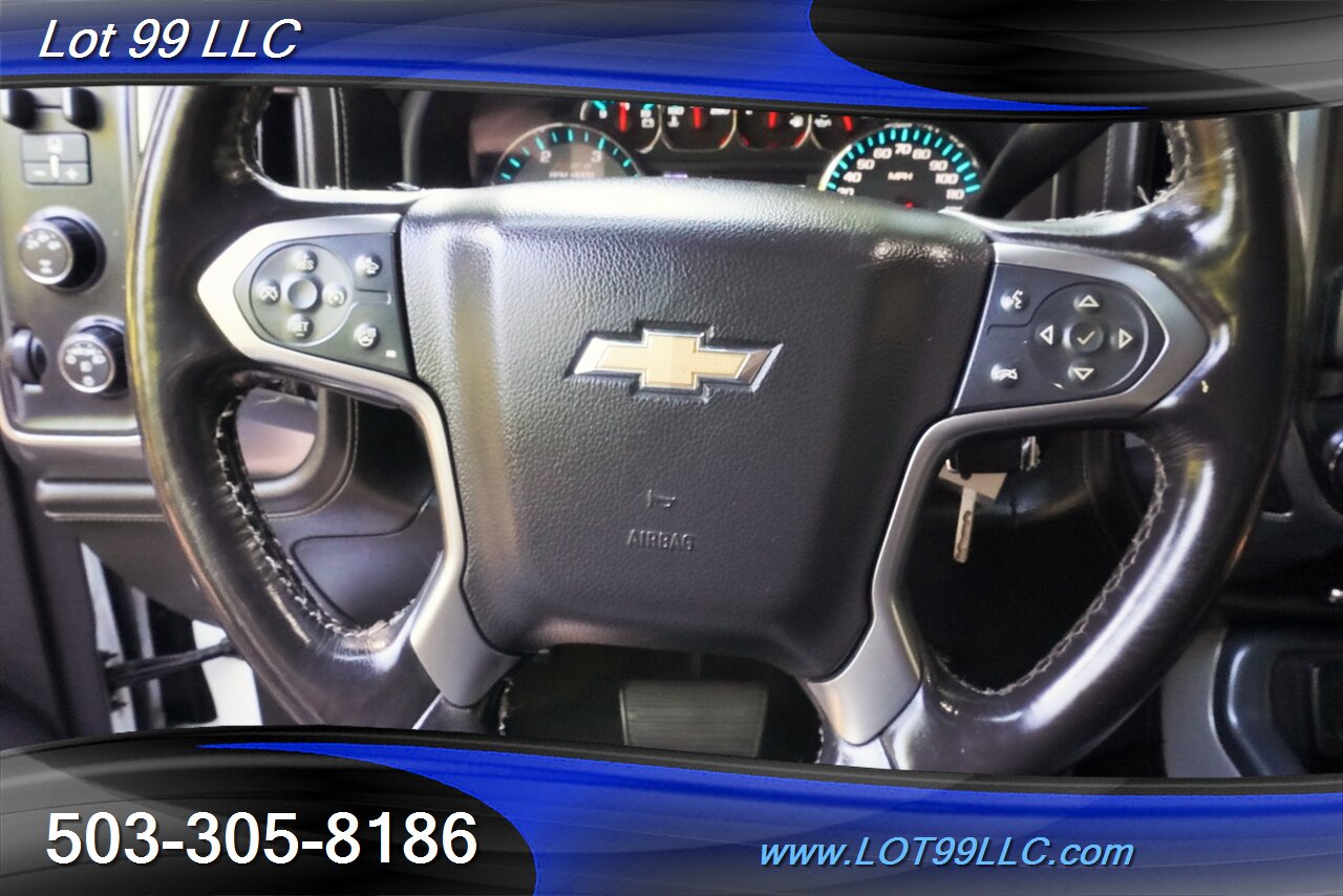 2016 Chevrolet Silverado 3500 LTZ 4x4 Crew Cab 6.6L DURAMAX Diesel Heated AC Leather Moon Roof GPS LIFTED 20 FUEL Wheels BRAND NEW TIRES 2 OWNERS - Photo 25 - Milwaukie, OR 97267