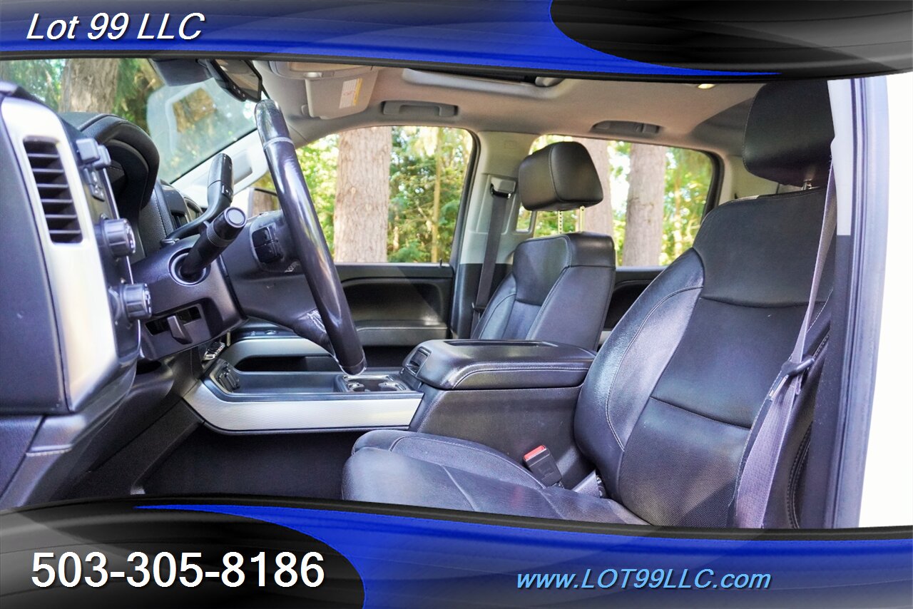 2016 Chevrolet Silverado 3500 LTZ 4x4 Crew Cab 6.6L DURAMAX Diesel Heated AC Leather Moon Roof GPS LIFTED 20 FUEL Wheels BRAND NEW TIRES 2 OWNERS - Photo 14 - Milwaukie, OR 97267